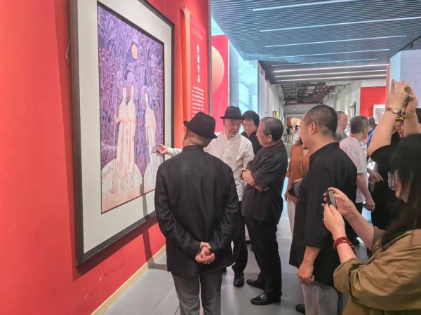 德邦国际 第十二届中国工笔画作品展（广东巡展）开幕